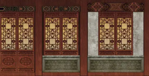 黑河隔扇槛窗的基本构造和饰件